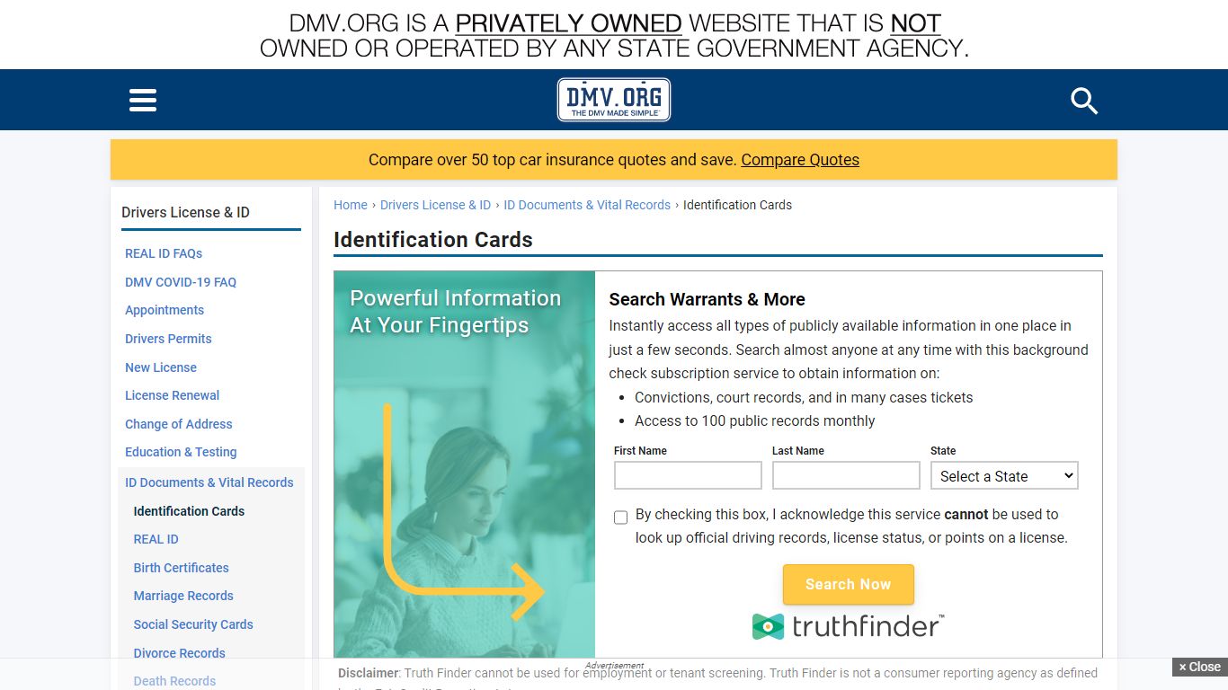 How & What You Need to Get a State ID - Government ID | DMV.ORG